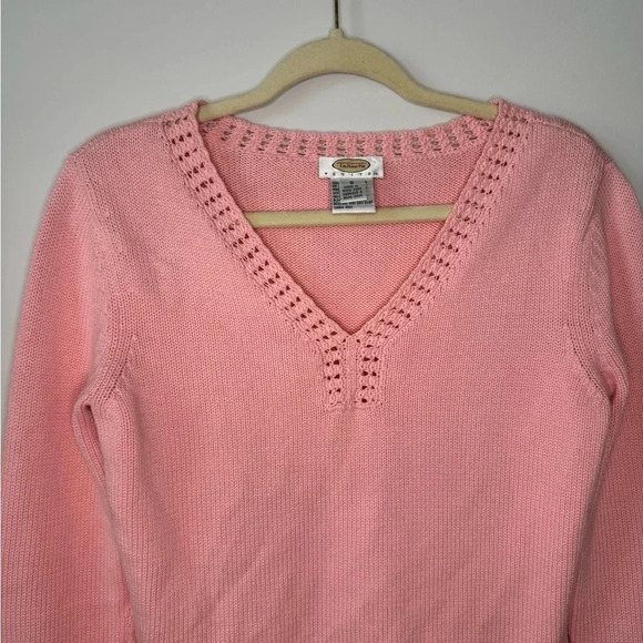 Talbots Pink Knit Sweater - Picture 14 of 15